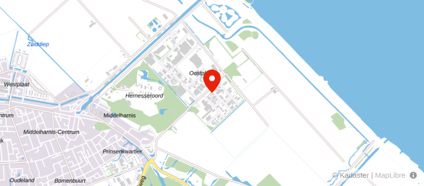 Locatie van KIBO Accountants & Belastingadviseurs