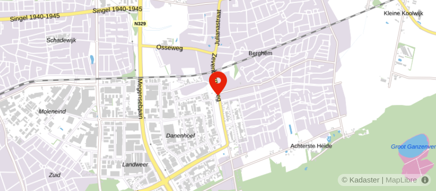 Locatie van Hypotiek