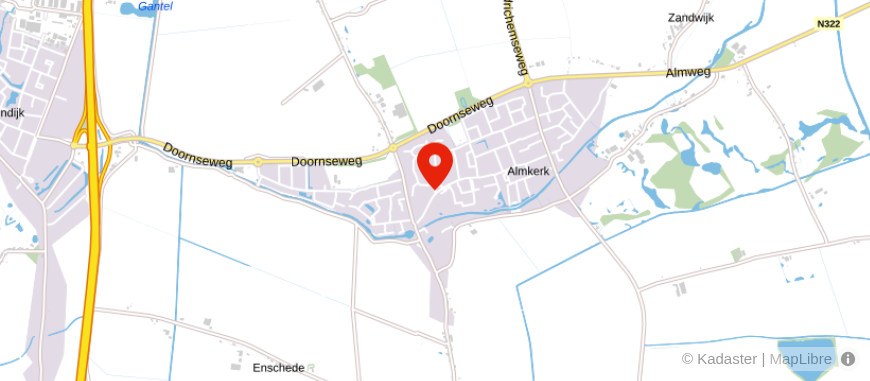 Locatie van Maatschap Belastingadviesbureau Schouten