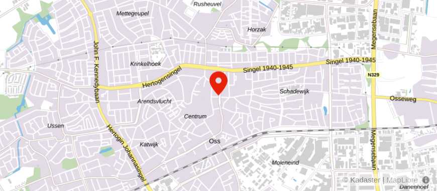 Locatie van Makelaardij de Leygraaf
