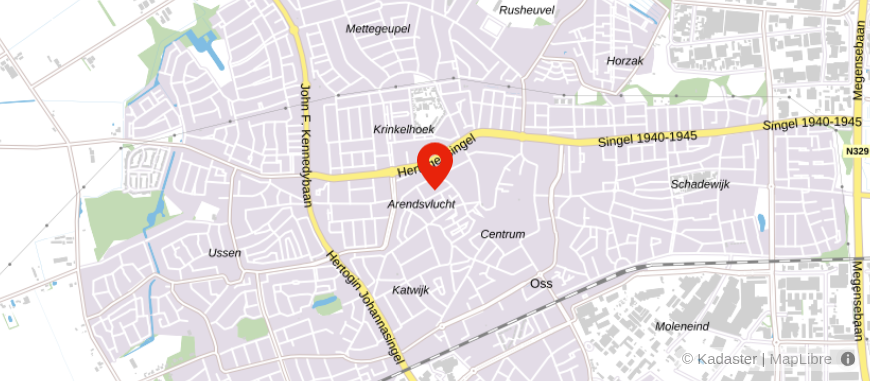 Locatie van Administratiekantoor Vendelmans