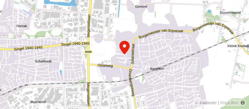 Locatie van Van Dijk Fiscaal