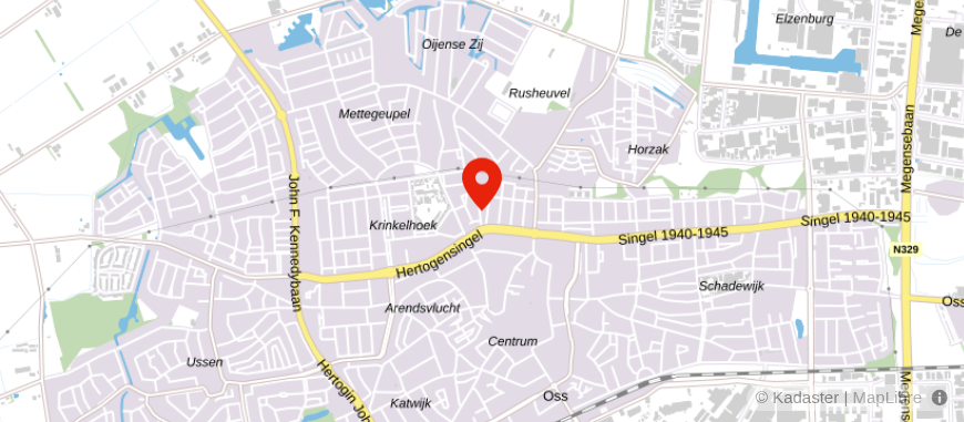 Locatie van RABC Administratie & Belastingconsulenten