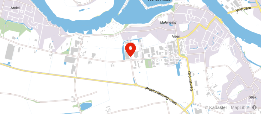Locatie van KweKa adviesgroep
