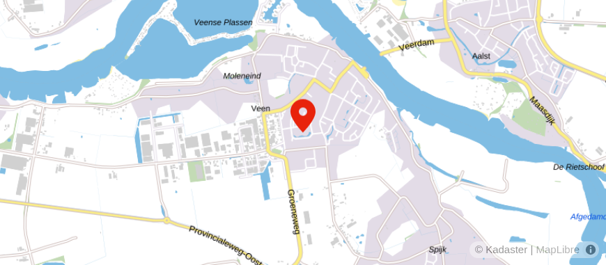 Locatie van Meeuwsen Advies