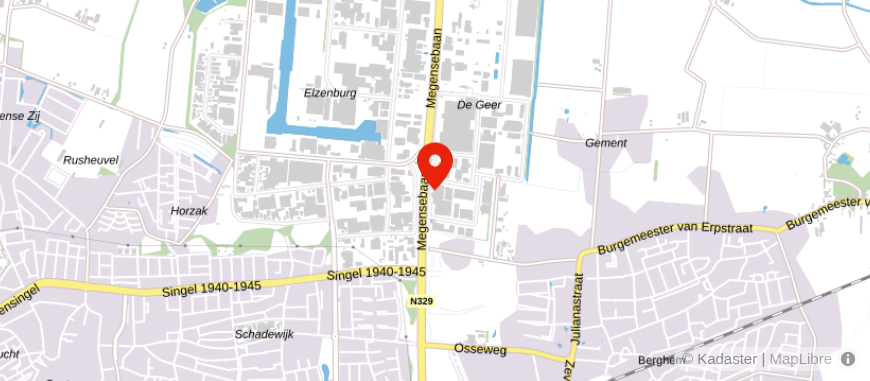 Locatie van Van der Aa Financieel Adviseurs