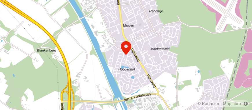 Locatie van B.M. Jansen Belastingadviseur