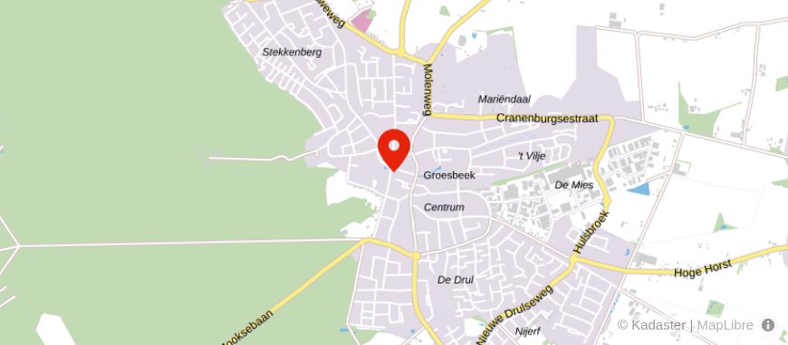 Locatie van Kersten Accountants & Belastingadviseurs