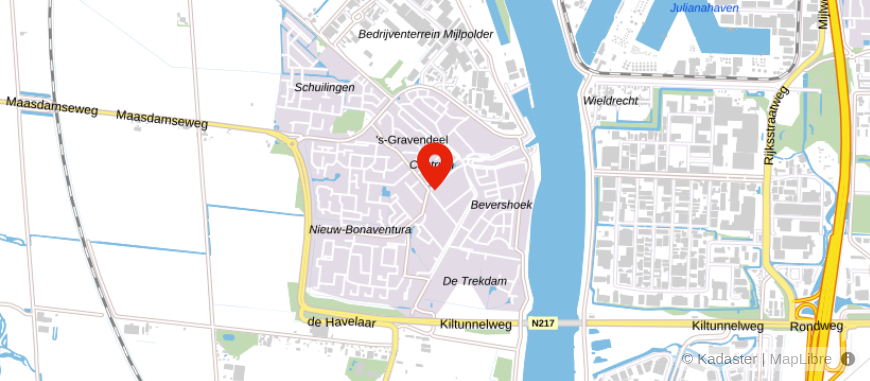 Locatie van NVO Groep