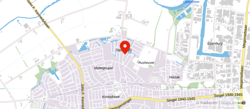 Locatie van RLS Administratie