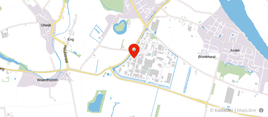 Locatie van Moore DRV - Giessen