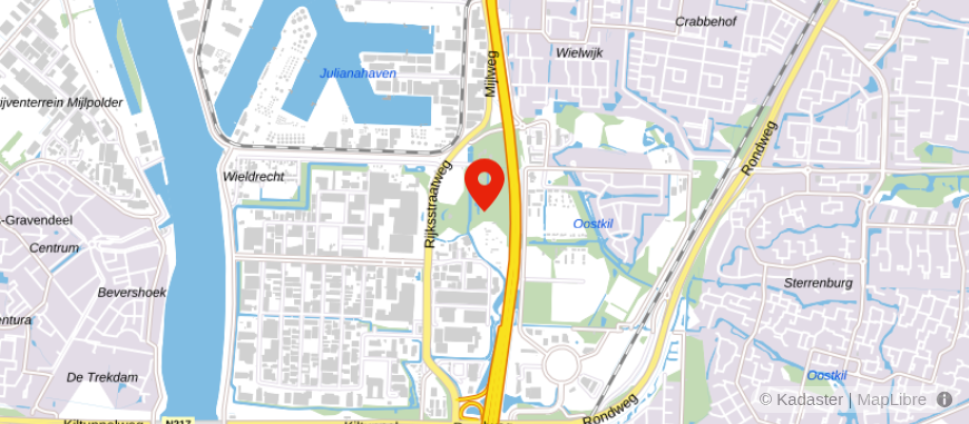 Locatie van Advema Financiële Dienstverlening