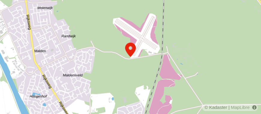 Locatie van Claassen Uitvaartzorg - Malden