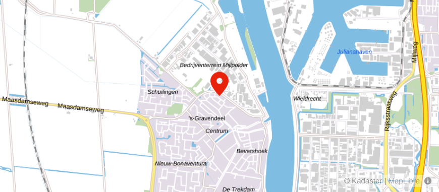 Locatie van B. Lageweg-Baars Administratiekantoor