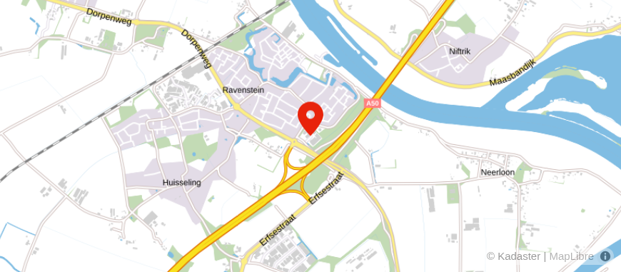 Locatie van Bakker & Partners Financiële Dienstverlening