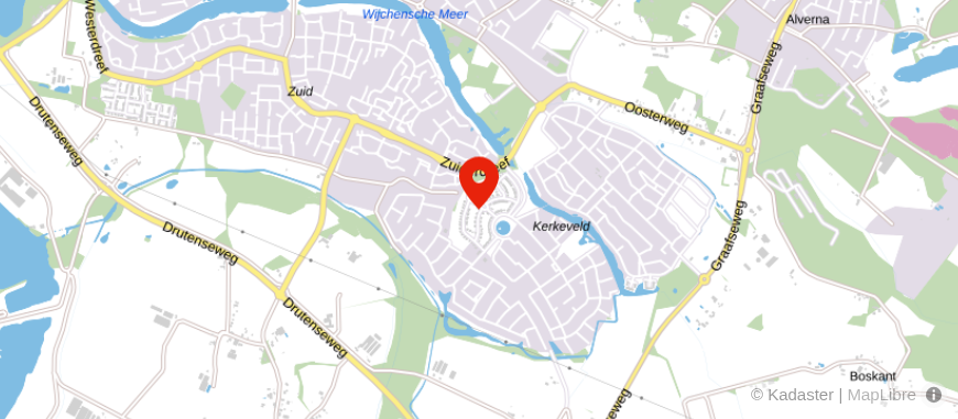 Locatie van YVVY Hypotheken