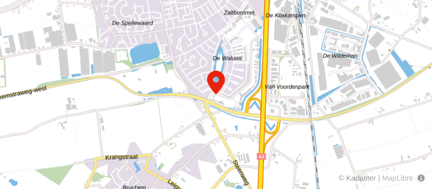 Locatie van WEA Deltaland Accountants & Adviseurs