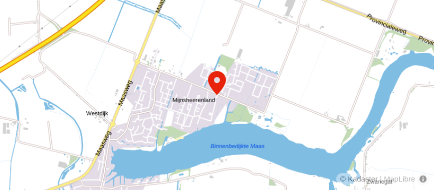 Locatie van Overwater Pensioenconsultants