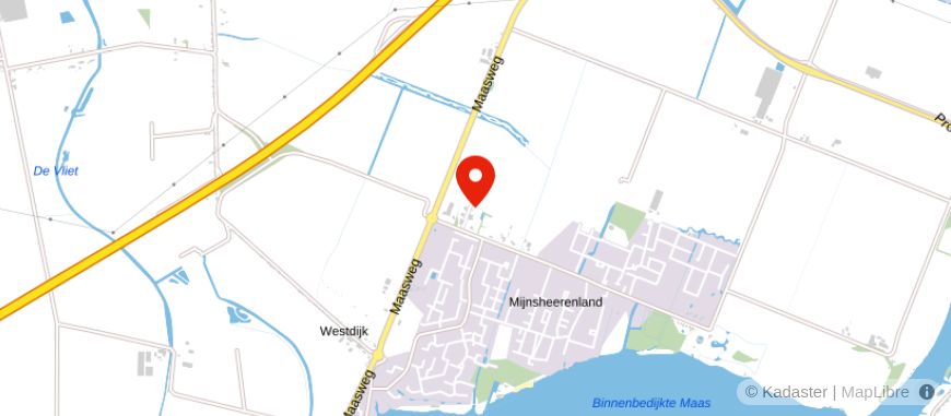 Locatie van Van der Straaten Notarissen
