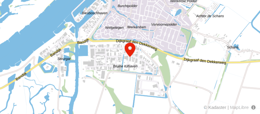 Locatie van Blankers & Van Vark