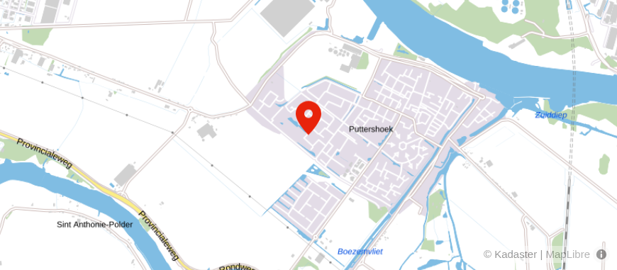 Locatie van Den Hartigh Adviesgroep B.V.