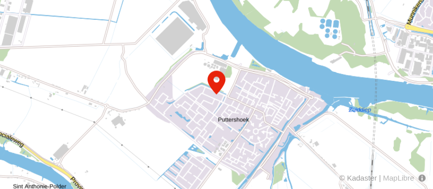 Locatie van Peters Adviseurs