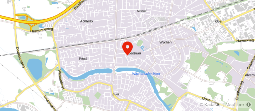 Locatie van Hans Janssen Garantiemakelaars Wijchen
