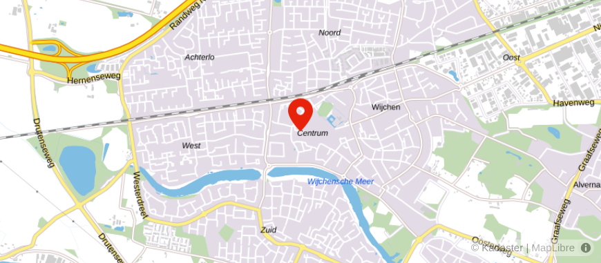 Locatie van ASN Bank Wijchen