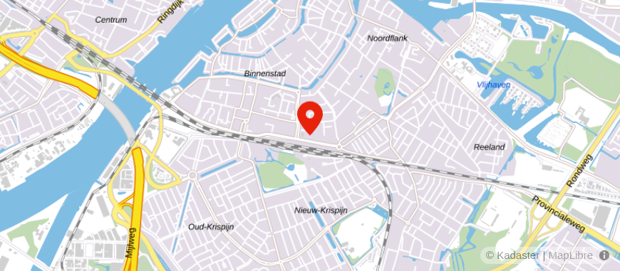 Locatie van Van Loon - Dordrecht