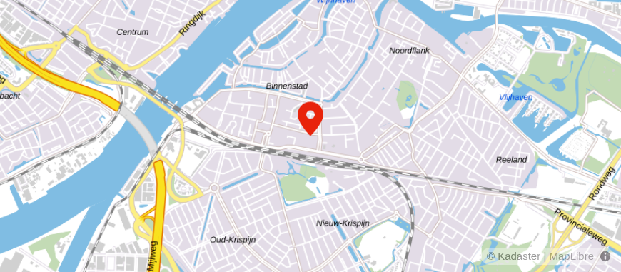 Locatie van Van Dorst De Ruiter Notarissen