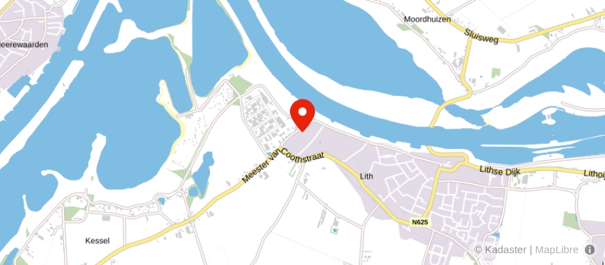 Locatie van ARA