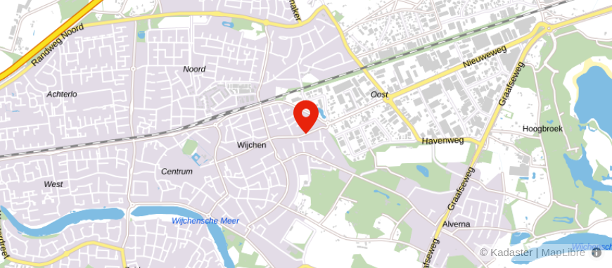 Locatie van Roel de Ruwe Makelaardij