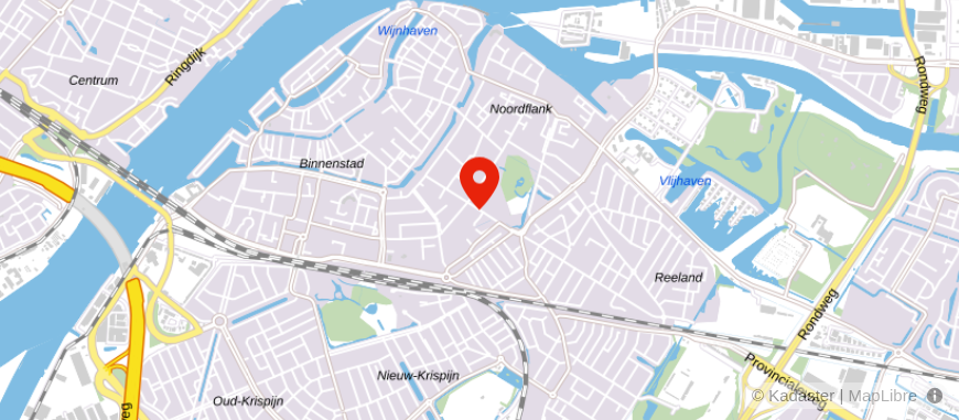 Locatie van Baas Makelaardij B.V.