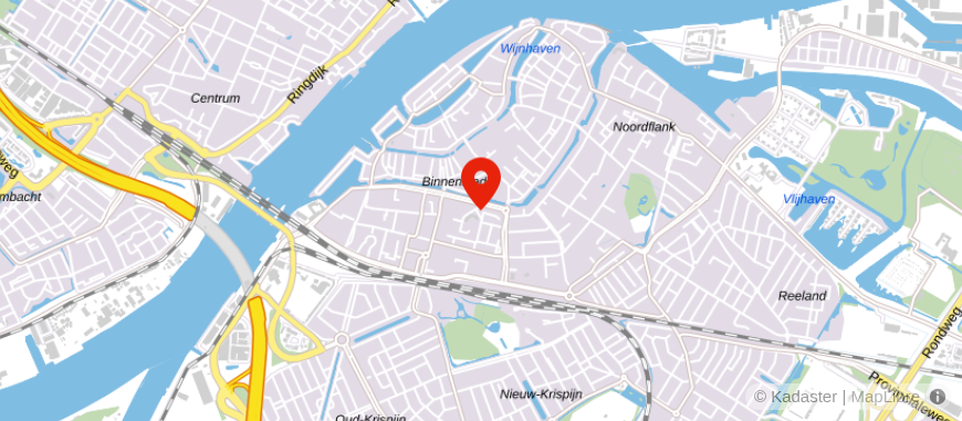 Locatie van Q Scheidingsadviseurs Dordrecht