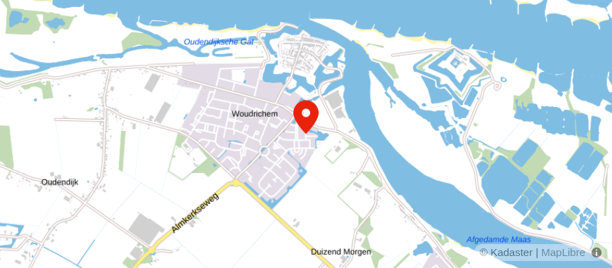 Locatie van Van der Nat Altena