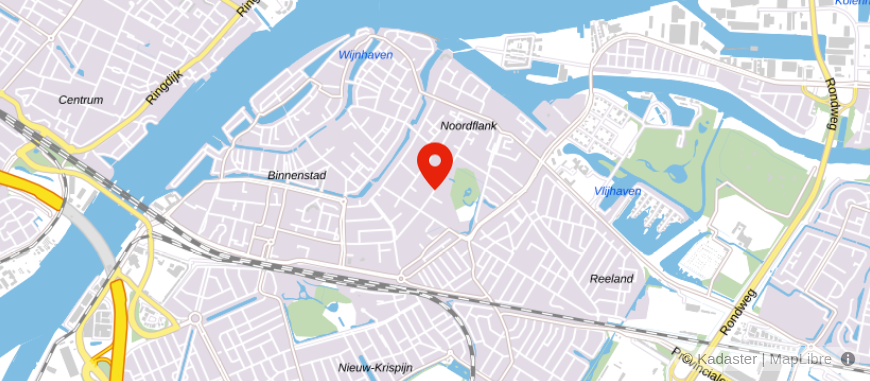Locatie van Notariskantoor Merwestein