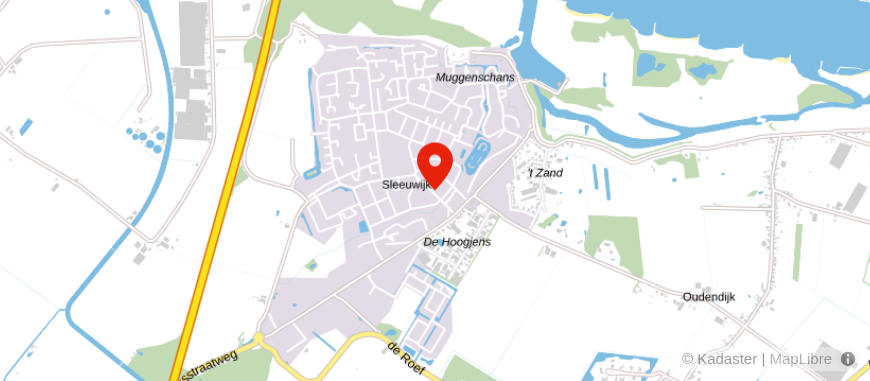 Locatie van Kant Financieel Advies BV