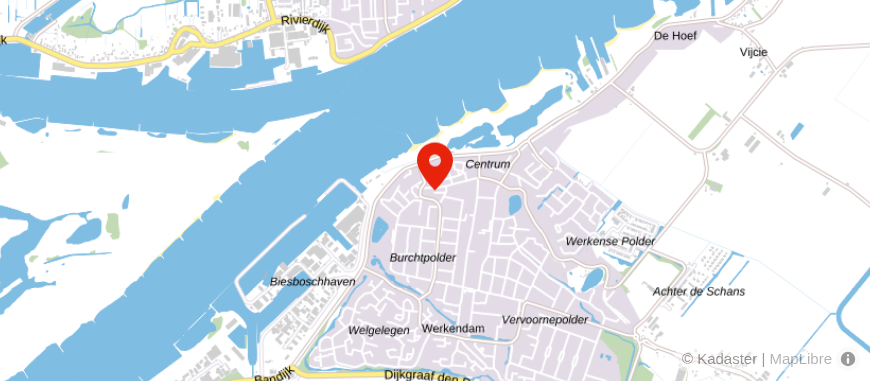 Locatie van Geld en Gezin Altena