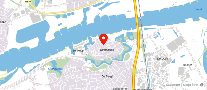 Locatie van Biesheuvel & Spronk Financieel Advies