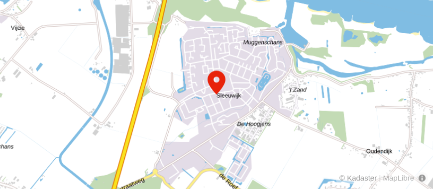 Locatie van Snoek & De Leeuw Belastingadviseurs en adm