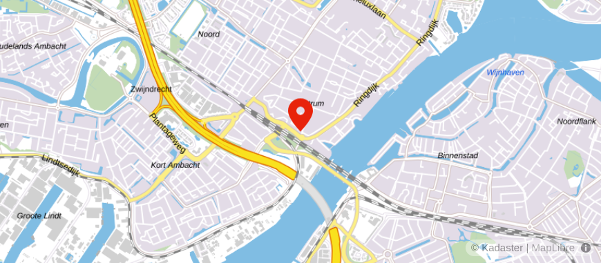 Locatie van Notariskantoor Bierenga