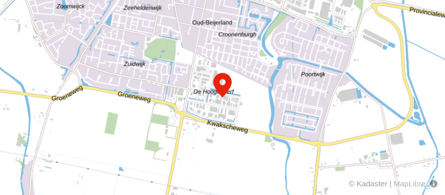 Locatie van DanZeker Financieel Advies