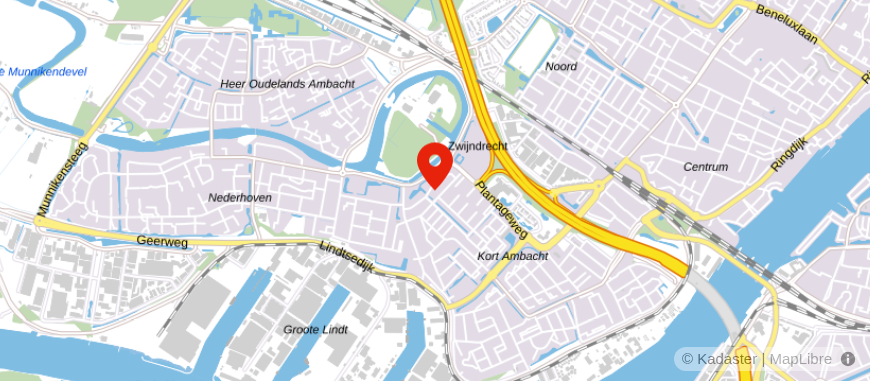 Locatie van Accountantskantoor Baan