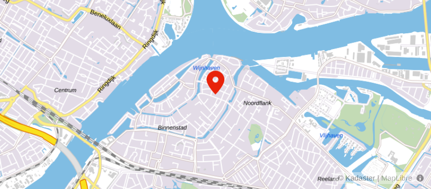 Locatie van Indfia BV