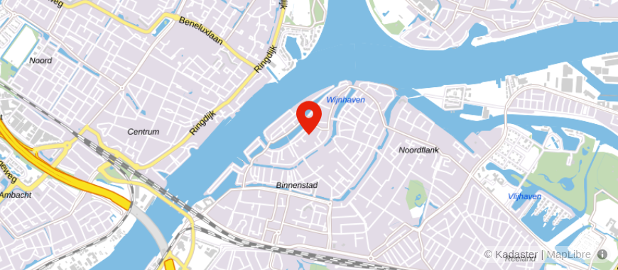 Locatie van Vrolijk & Partners