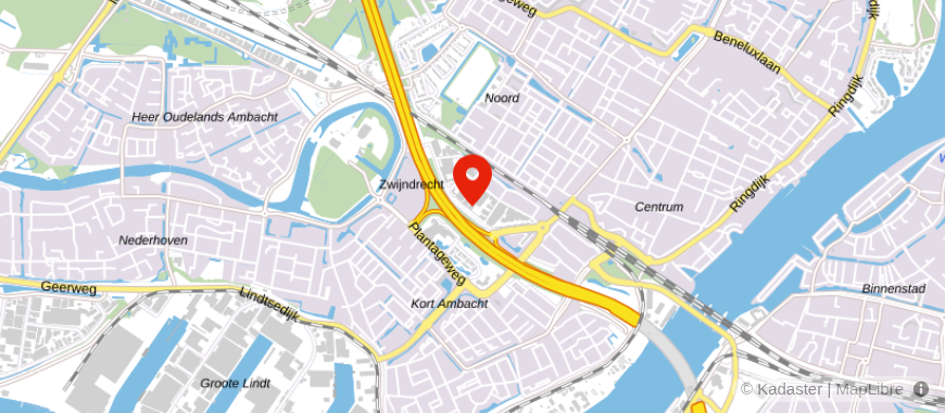 Locatie van Van Emmerloot & Koole financieel advies