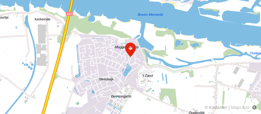 Locatie van Altena Accountancy