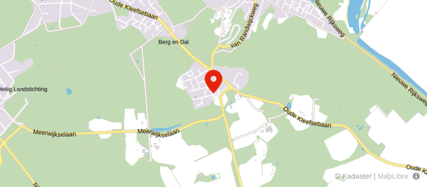 Locatie van Administratie- & Belastingadvieskantoor G Basten