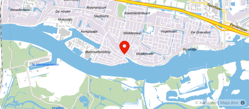 Locatie van Hoogveste