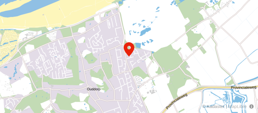 Locatie van Huizinga
